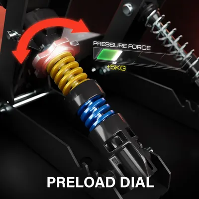 Obrázek produktu pro Thrustmaster Raceline LC Upgrade, Pedál, Černá, 100 kg, Thrustmaster Raceline, 350 mm, 360 mm