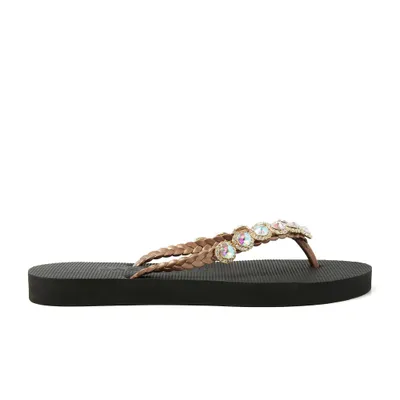 Produktbild von Lazamani Bora Bora Damen Flip Flops Black Größe 35/36