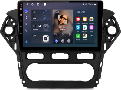 Obrázok produktu pre Zabudované navigačné zariadenie Carplay 2+32G GPS NAVI 10'' autorádio pre Ford Mondeo 4 2010-2014 DAB WIFI BT USB Android12 SWC
