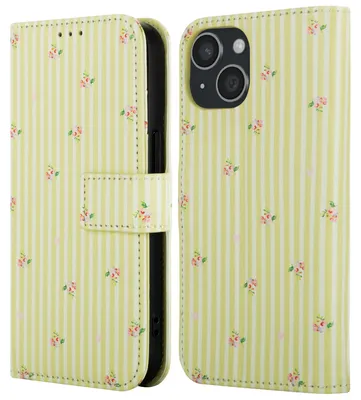 Obrázek produktu pro Knižní obal imoshion pro Apple iPhone 14 – Garden Stripes
