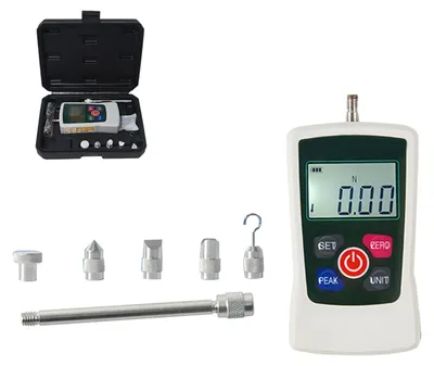 Digitaler Kraftmesser Push & Pull 500N mit 4 Einheiten