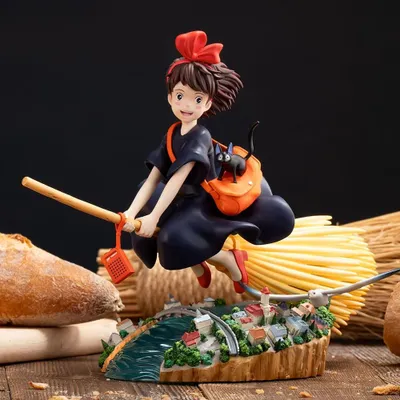 Produktbild von Kikis kleiner Lieferservice Hexe Kiki Actionfigur 18 cm – Anime Sammlerfigur