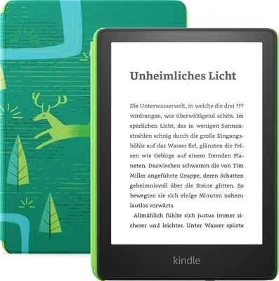 Produktbild von Kindle Paperwhite Kids 16GB juwelenwald