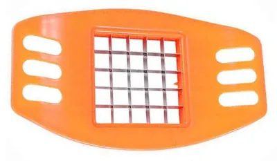 Gemüseschneider, Kartoffelschneider, Pommesschneider (Orange)