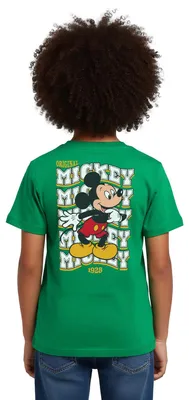 Produktbild von Mickey & Minnie Mickey Mouse Original 1928 Kinder T-Shirt, 122/128 (7-8 Jahre), Kelly Green
