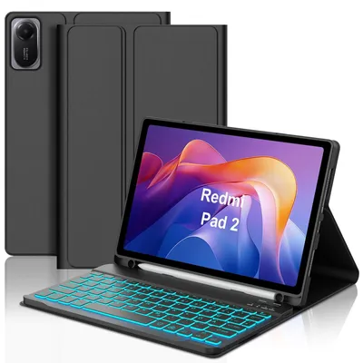 Produktbild von Hülle Tastatur für Pad 2 und Pad SE 11 Zoll Schwarz Beleuchtung RGB