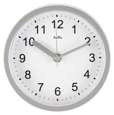 Produktbild von AMS Funk-Wanduhr, Funkwerk, D16x5cm, 5926