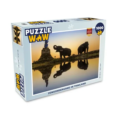 Obrázok produktu pre MuchoWow® Puzzle 1000 ks Západ slnka v Thajsku