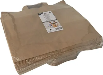 Obrázok produktu pre Papstar Papiertüten 27 x 32 x 21,5 cm braun mit Tragegriff 50 Stück