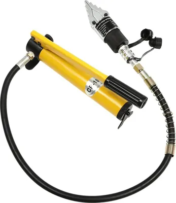Produktbild von Mobiler hydraulischer Flanschspreizer - Manuelles Flanschtrenngerät - Mit Hydraulikpumpe - Dehnzange für Rohrreparatur