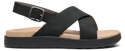 Produktbild von Keen Elle Luxe Cross Strap Damen Sandalen Leder Premium Komfort Eco Anti-Odor Contoured Fit 37,5 EU