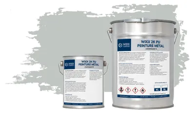 Image de Wixx 2KPolyuréthanePeinture Métal - RAL 7035 | Gris clair - 5L