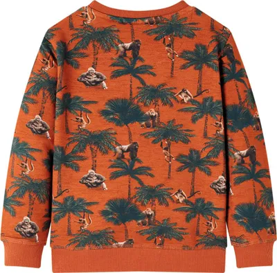 Produktbild von vidaXL Kinder-Sweatshirt Helles Rostbraun 128