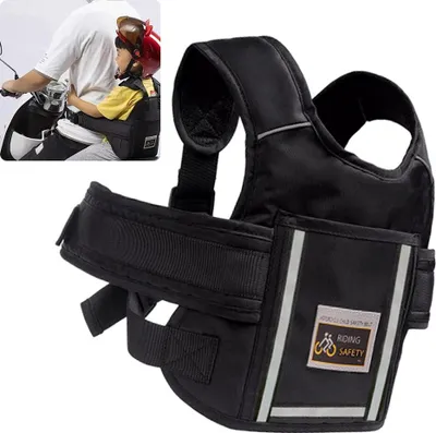Image de Ceinture de sécurité moto enfants Ceinture vélo avant arrière Ceinture de sécurité enfants