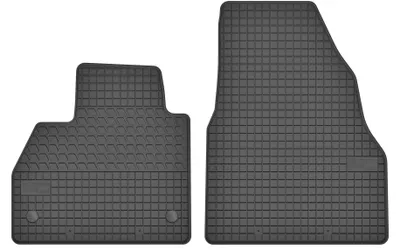 Image de Tapis avant en caoutchouc pour Renault / Mercedes-Benz Kangoo II / Citan 2008-2021 / 2012-2021 (break) – 2 pièces, noirs, sur mesure