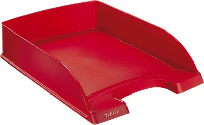 Immagine prodotto di Leitz 5227-00-25 5227 Vassoio per lettere Standard Plus - A4, polistirolo, rosso