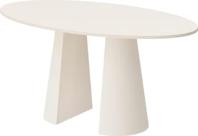 Produktbild von Design Esstisch Tisch Lunario oval 160x75x90 cm Esszimmer Pastellkollektion