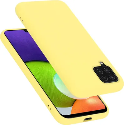 Obrázek produktu pro Cadorabo ochranný kryt pro Samsung Galaxy A22 4G / M22 / M32 4G pouzdro v žluté barvě kryt mobilního telefonu kryt TPU pouzdro