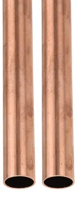 Kupferrohr 18x1x200 mm, 2 Stück, für Maschinen & DIY