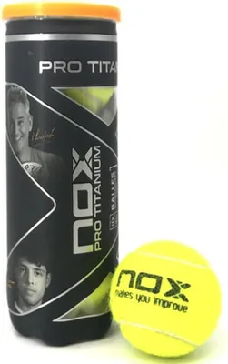 Produktbild von Nox Pro Titanium Padelbälle Golden 3 Balls Golden 3 Balls