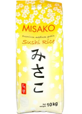 Produktbild von [ 10kg ] MISAKO Sushi Reis | Mittelkornreis | Sushi Rice | Sushireis
