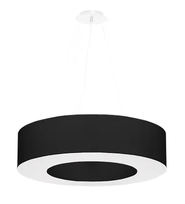 Zdjęcie produktu dla Żyrandol SATURNO 70 czarny/biały