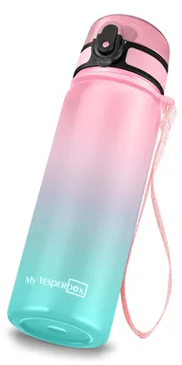 Produktbild von "Thermo Minny" - Rosa/Türkis Verlauf 600 ml