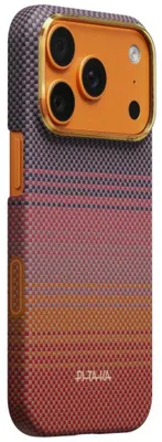 Immagine prodotto di Custodia PITAKA Edge Case California Dream 02 per iPhone 17 Pro, colorazione "sunset"