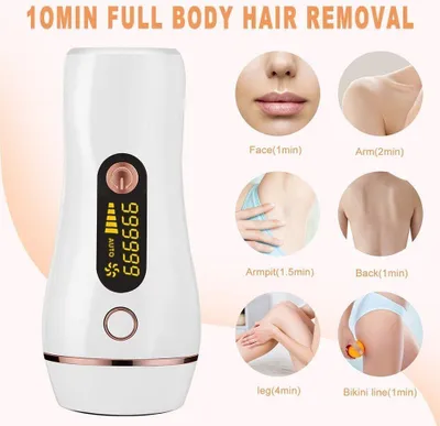 Produktbild von ebenen Laser Haar Entfernung Maschine IPL Dauerhafte Schmerzlos Epilierer Körper