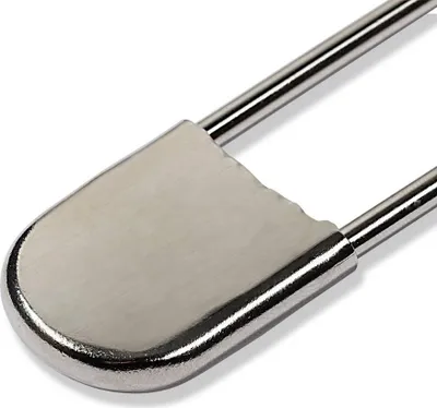 Obrázek produktu pro Identifikační špendlík pro prádelny, 1,55 x 43 mm, stříbrné barvy