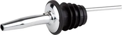 Produktbild von APS 93110 Flaschenausgießer, 6er-Set, Edelstahl/Silikon, Länge 11 cm, Ø Gießer 5 mm