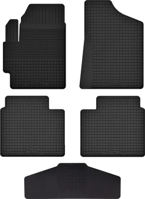 Produktbild von Gummi Fußmatten Set Für: Chrysler Pacifica Ru (2016-) Gummimatten Schwarz