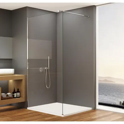 Produktbild von SPITZA Duschabtrennung WALK-IN, 900mm, Klarglas