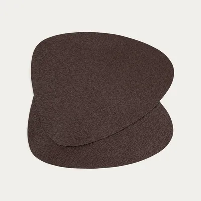 Zdjęcie produktu dla HOMLA Maty stołowe FEMELO brązowe, zestaw 2 szt. 38cm