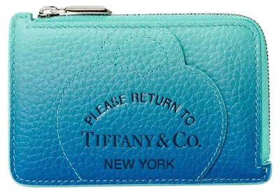 Produktbild von Tiffany & Co - Kartenhalter, Leder, Ombre GT31946 (Einheitsgröße) (Blau Ombre)
