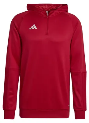 Image de Adidas - Sweat à capuche « Tiro 23 Competition » avec fermeture éclair courte pour homme PP2040 (L) (rouge)