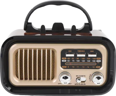 Obrázek produktu pro Retro rádio s Bluetooth reproduktorem Paměťová karta USB Přehrávání Solární baterie Dobíjecí přenosné AM FM rádio pro venkovní kempování černé