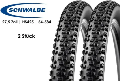 Produktbild von 2 Stück Fahrrad 27.5x2.1 SCHWALBE Racing Ralph Fahrrad Reifen Performance 54-584