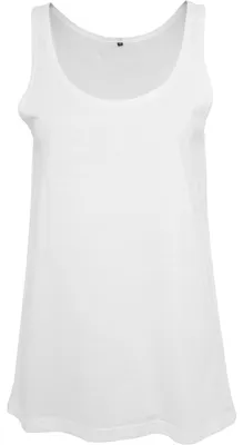 Image de Build Your Brand - Haut sans manches pour femme LT2011 (S) (blanc)