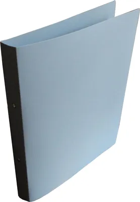 Produktbild von Ringbuch / A4 / Rücken: 30mm / 2-Ring-Mechanik / aus PP / Farbe: silbergrau