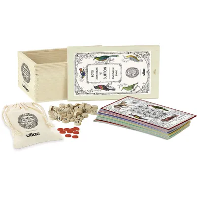 Produktbild von Vilac Tierlotterie Buffon Nationalmuseum Lernspiel Karton