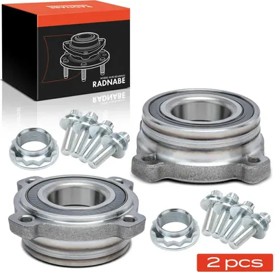 Immagine prodotto di Frankberg 2x mozzo ruota set cuscinetti asse posteriore entrambi i lati per BMW Serie 5 E39 E60 Serie 5 Touring E39 1995-2010