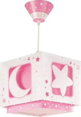 Produktbild von Dalber Hängelampe Moonlight - Glow In The Dark Rosa