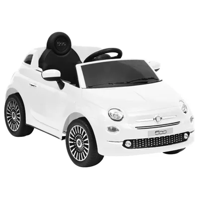 Image de Voiture électrique pour enfants Fiat 500 Blanc