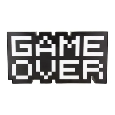 Zdjęcie produktu dla Paladone Game Over light box czarny, biały 1 lampy
