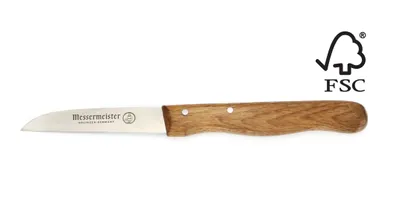 Produktbild von Solinger Messermeister Beukenhouten Aardappelmesje 8 cm RVS