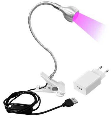 Obrázek produktu pro ASENTER 5W LED lampa na nehty, vhodná pro UV gely, americké tipy a lepidla