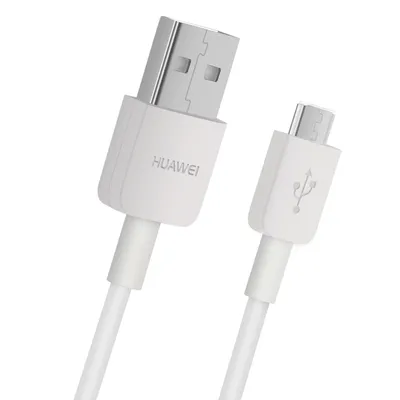 Produktbild von Original Huawei Micro-USB/ USB Lade- und Synchronisationskabel, 1m - Weiß