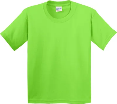 Image de Gildan T-shirt enfant col rond manches courtes BC482 (M) (Vert citron)