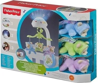 Produktbild von Fisher-Price Mobilny miś marzeń 3 w 1